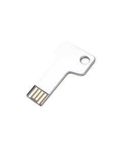 Stick key USB флаш памет, USB 2.0, 8 GB, с форма на ключ, сребриста