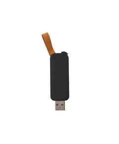 USB флаш памет Slide, USB 2.0, 16 GB, без лого, черна