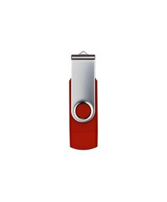 USB флаш памет Swivel, USB 3.0, 16 GB, Type-C OTG, червена