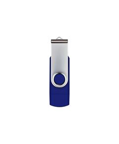 USB флаш памет Swivel, USB 3.0, 16 GB, Type-C OTG, синя