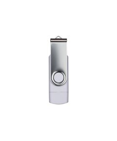 USB флаш памет Swivel, USB 3.0, 16 GB, Type-C OTG, бяла