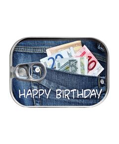 Gespaensterwald Картичка-консерва, Happy Birthday Money