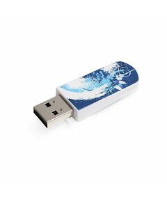 Verbatim USB флаш памет Mini Graffiti, USB 2.0, 32 GB, синя