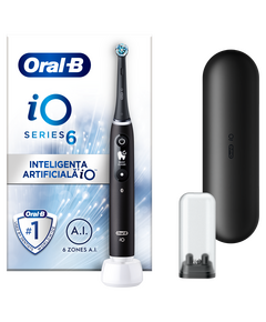 Електрическа четка за зъби ORAL-B iO S6 BLACK LAVA