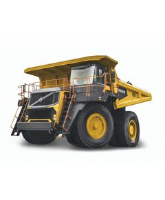 Bburago - модел на кола 1:60 - Volvo Mining Rigid Hauler R100E