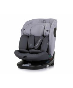 Въртящо се детско столче за кола Chipolino Motion Isofix, I-Size 360°, 40-150 см, гранит, 0-36 кг