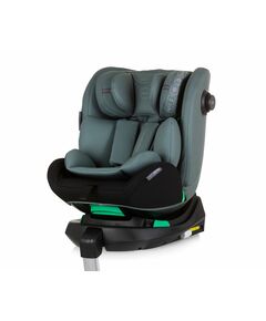 Въртящо се детско столче за кола Chipolino Олимпус Isofix, I-Size 360°, 40-150 см, зелено, 0-36 кг