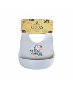 Силиконов лигавник Cangaroo Rooibos, сив