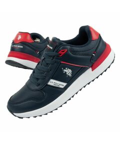 US Polo ASSN trainers. M UP12M68089-DBL-RED02