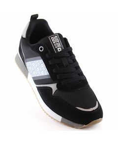 Big Star M INT1872 black leather sports shoes