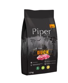 Piper Dog Duck 12kg - суха храна за кучета над 1 год. с патешко месо