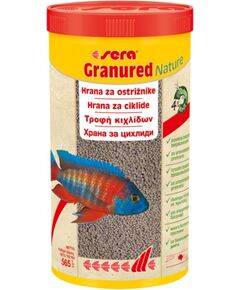 sera Granured Nature 250 мл - високоенергийна храна за цихлиди