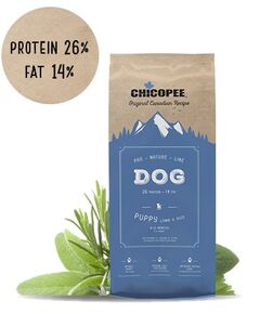 Chicopee Pro-Nature-Line храна за кучета до 12 месеца, 20 кг