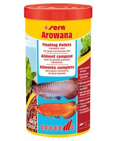 sera Arowana and large fish 1000 мл - храна за Аровани и други хищни едри риби