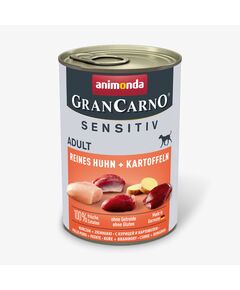 GranCarno® Sensetive пиле + картофи, 53% пиле, 10% картофи, 400 гр