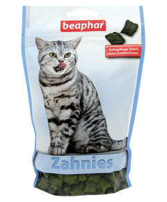 Beaphar Zahnies - дентални хапки коте - 150 гр