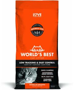 Worlds Best Cat Litter Low Tracking 3.63kg - формула за по-малко полепване по лапите