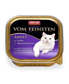 Vom Feinsten Adult пиле + морски деликатеси, 100 г