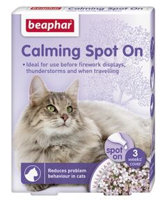 Beaphar Calming Spot On успокояващи пипети за котки, 3 бр