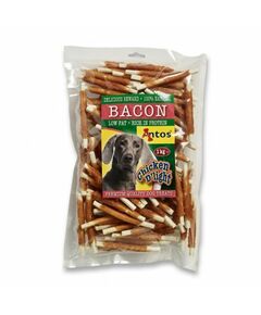 Antos Bacon Chicken D`light пръчици обвити с пилешко месо, 1 кг