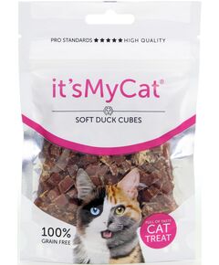 It's My Cat Duck Soft Cubes Grain Free - меки кубчета патешко 50 г, без зърно