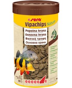 sera Vipachips Nature 100 мл - храна за придънни рибки