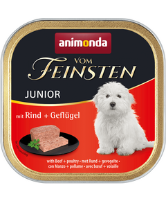 Vom Feinsten Junior телешко и птиче, 150 г