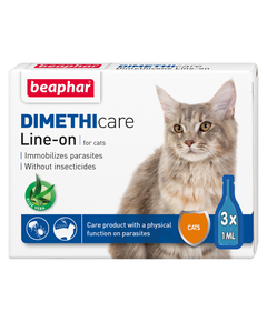 Beaphar Dimethicare спот он котки 3х1мл