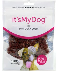 It's My Dog Duck Soft Cubes Grain Free - меки кубчета патешко 85 г, без зърно