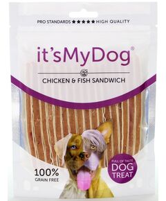 It's My Dog Chicken & Fish Grain Free - ленти пиле и риба, 85 г