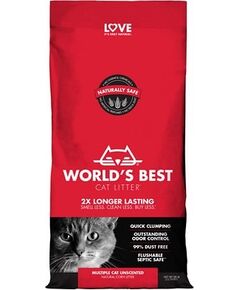 Worlds Best Cat Litter Multicat 12.7кг -  котешка постелка натурал, 100% биоразградима