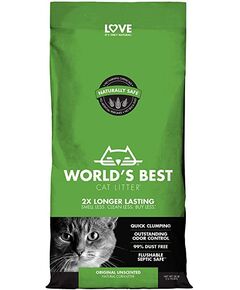 Worlds Best Cat Litter 6.35 kg - натурална котешка тоалетна без аромат