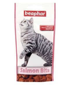 Beaphar Salmon Bits - малцови хапки за котки сьомга 35 г