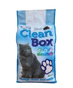 Clean Box Super Premium постелка за котешка тоалетна - активен въглен, 5 л