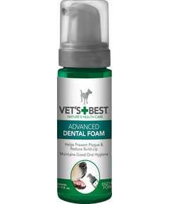 Vet's Best Advanced Dental Foam 150мл дентална пяна с ензими, здравец, мента и карамфил