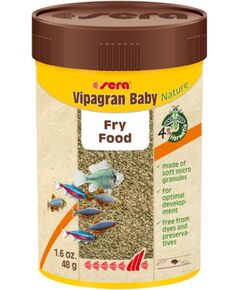 sera Vipagran Baby Nature 50 мл - основна храна за млади рибки от средния слой