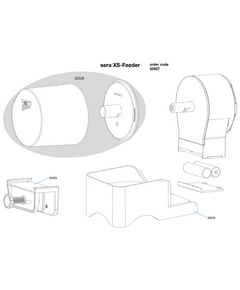 sera XS-Feeder Holder Clamp - резервна скоба