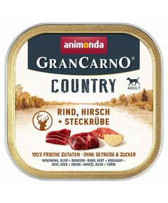 GranCarno Country говеждо, еленско и жълта ряпа, 150 г