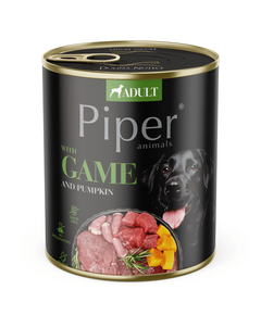 Piper Adult Dog храна за кучета с дивеч, тиква и розмарин, 800 г