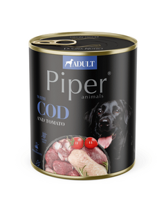 Piper Adult Dog храна за кучета с треска и домати, 800 г