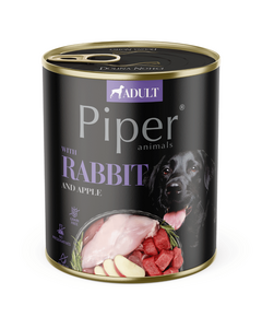 Piper Adult Dog храна за кучета със заешко и ябълки, 800 г