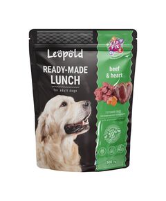 Leopold Dog пауч за кучета с говеждо, 12х500 г