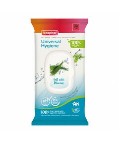 Beaphar Pet Wipes Universal биоразградими мокри кърпички с алое вера