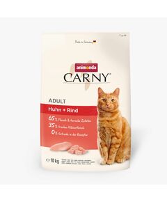 Carny Dry Food Adult With Chicken + Beef 10 kg - храна за котки с пилешко и говеждо месо