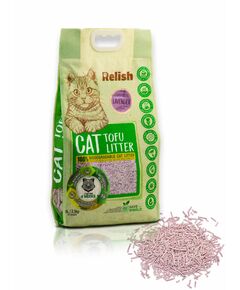 Relish Cat Tofu Litter котешка постелка тофу Лавандула 6 л.