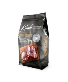 Kudo Low Grain Turkey/Duck Medium-Maxi Junior 12 Kg - средни/едри породи до 1 год