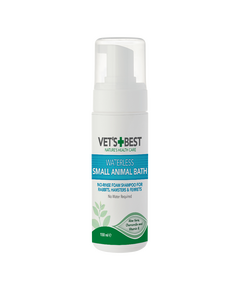 Vet's Best Waterless Small Animal Bath шампоан-пяна за дребни животни без отмиване, 150 мл