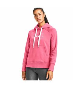 Under Armor Rival Fleece Metallic Hoodie W 1356 323 668 sweatshirt