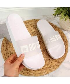 White Big Star W FF274A199 pool slippers