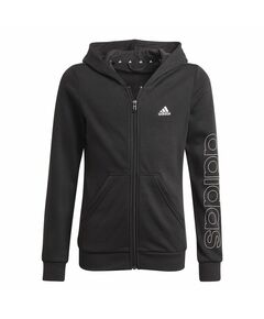 Adidas Essentials Logo Full-Zip Hoodie Jr GN4050